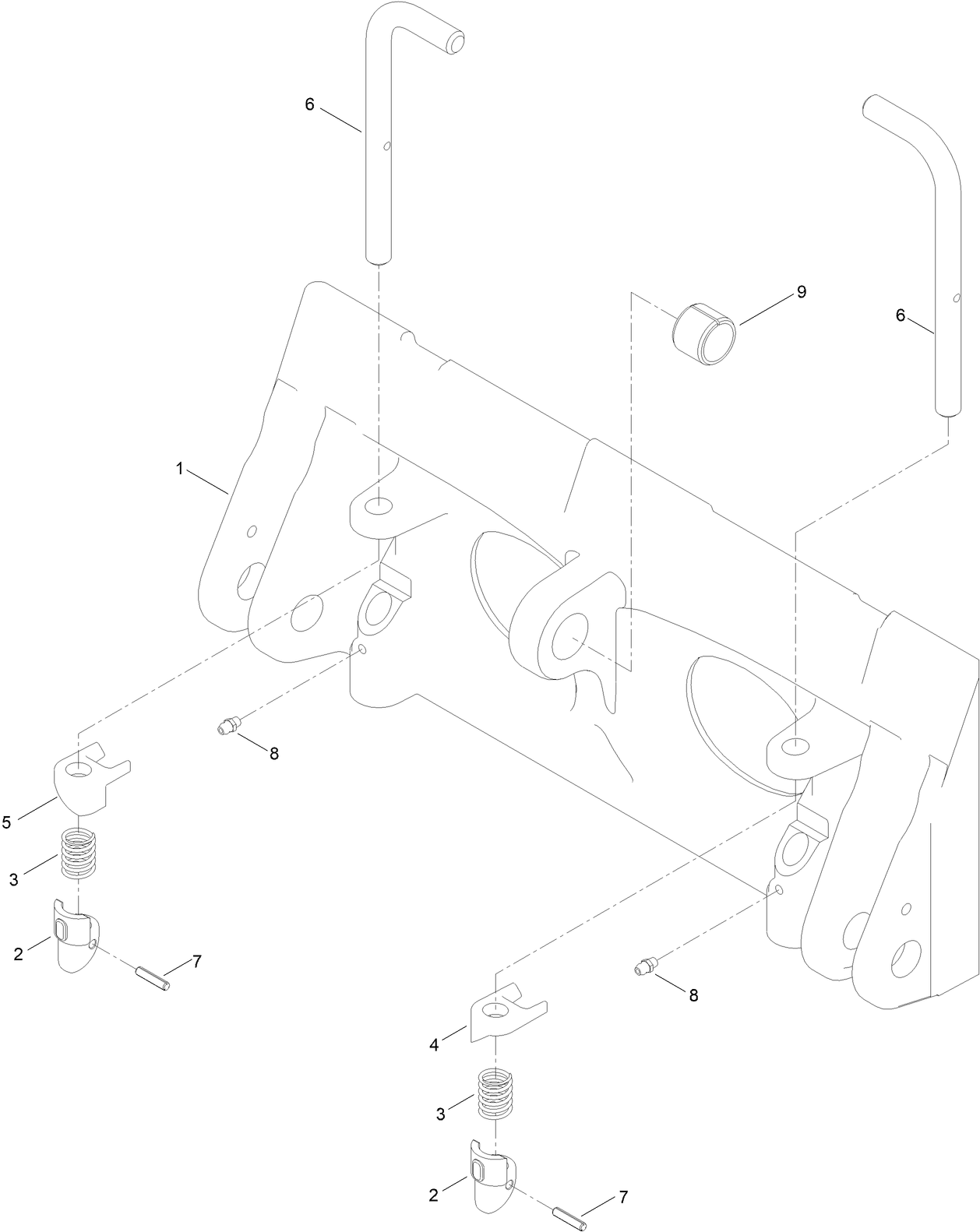 Quick Attach Assembly No. 132-8418