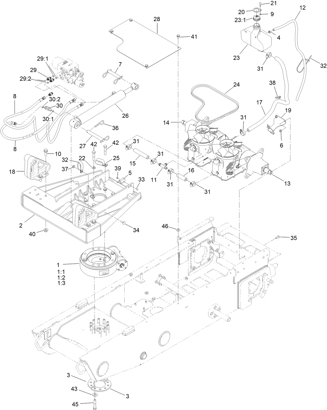 Hydraulic Pump Assembly