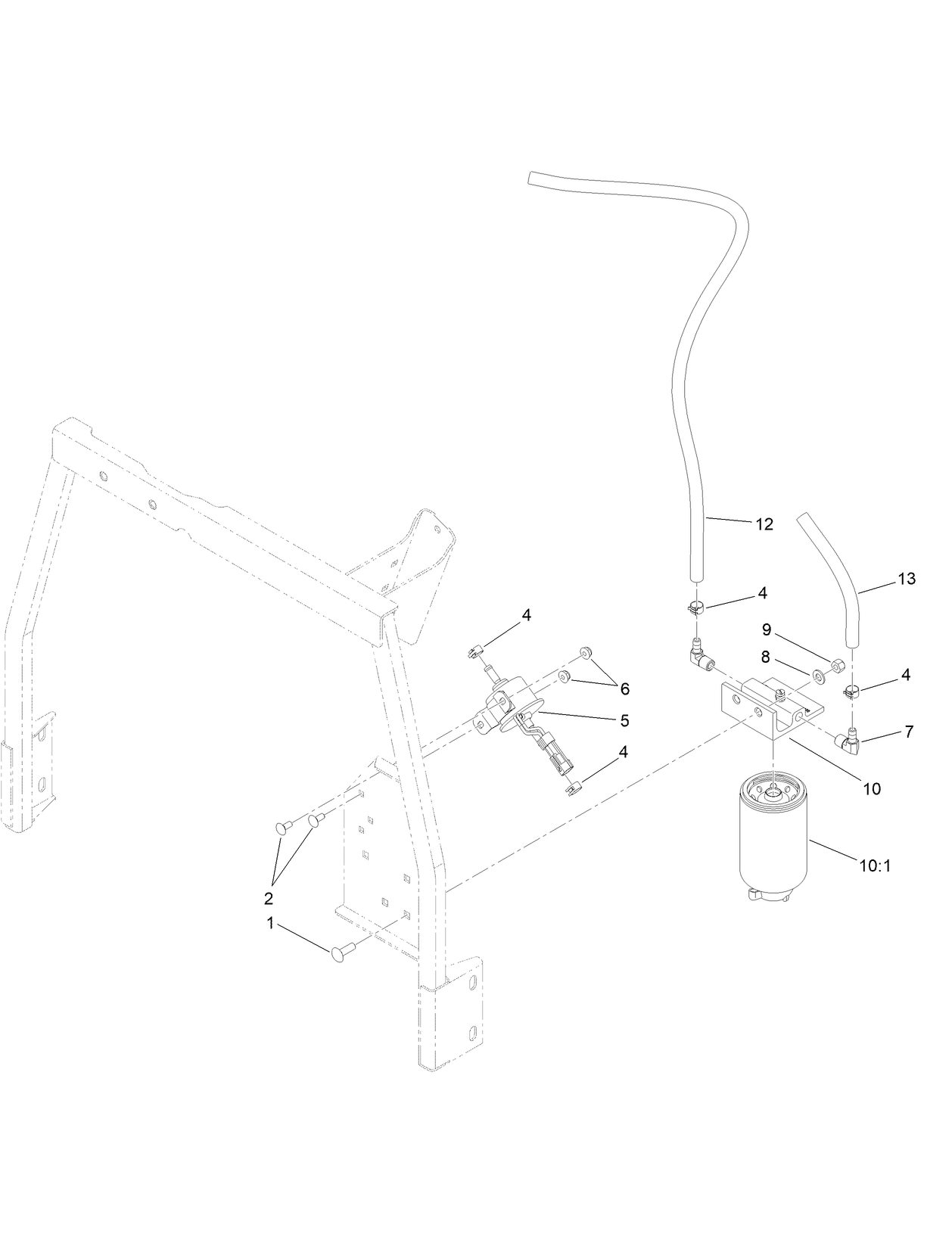 Fuel/Water Separator Assembly