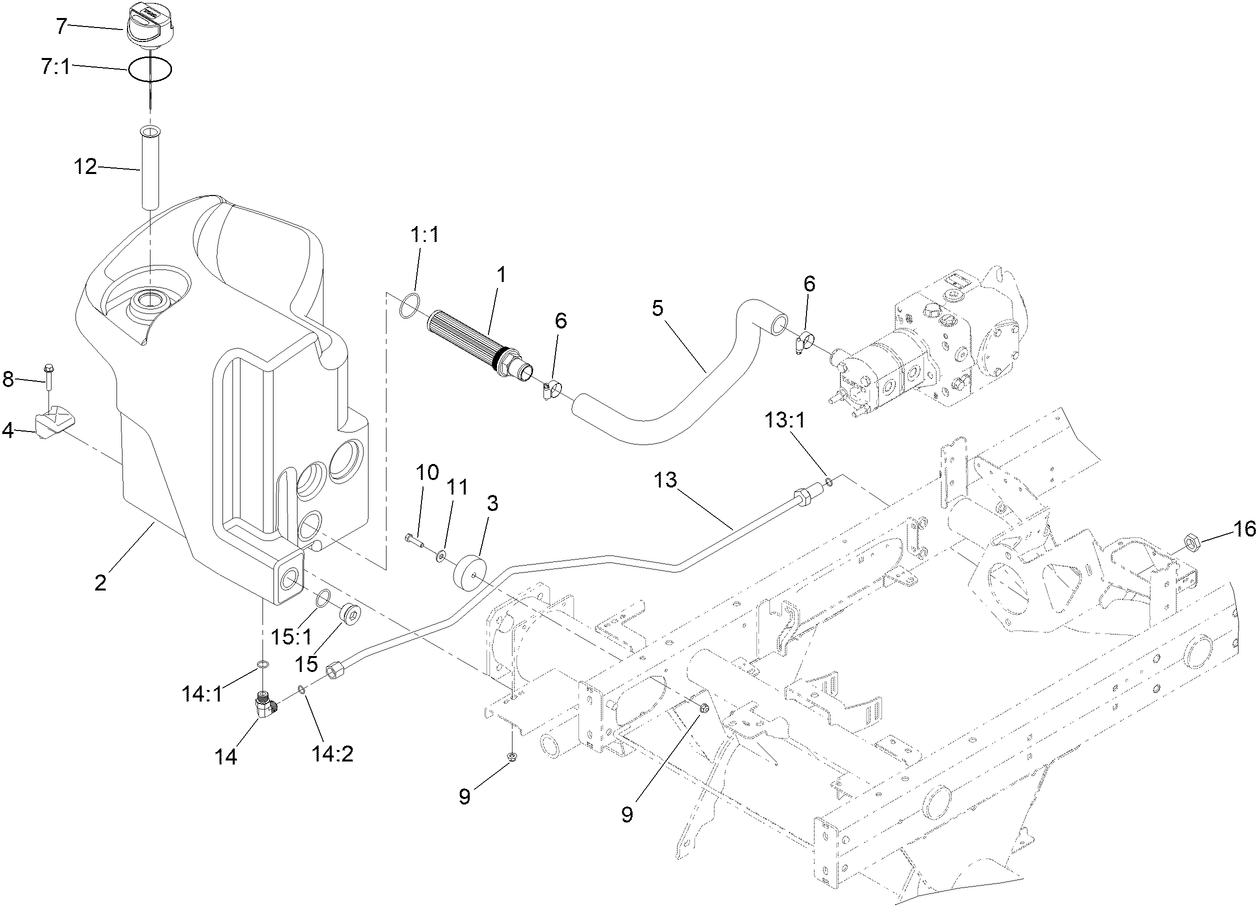 Hydraulic Tank Assembly