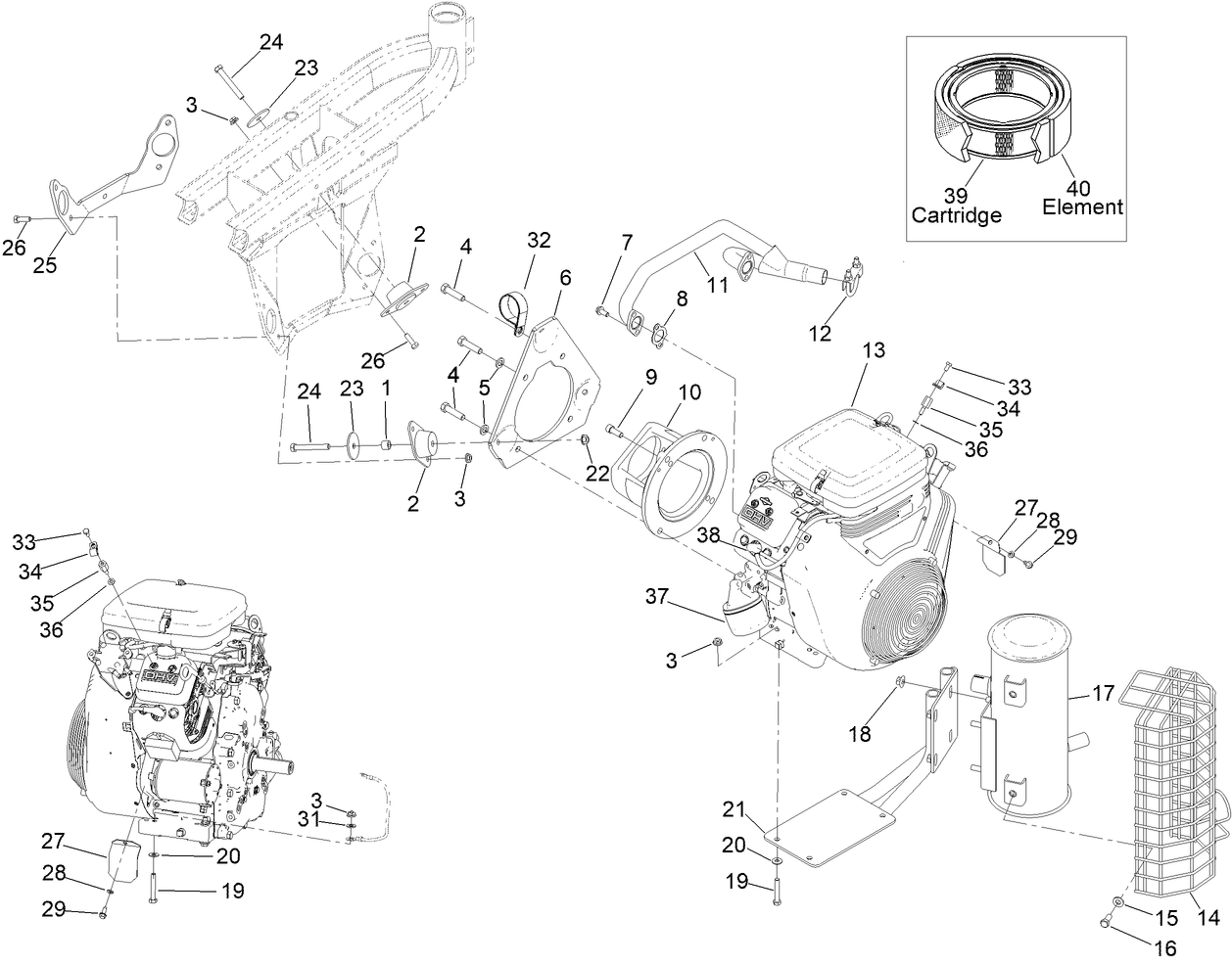 Engine Installation Assembly