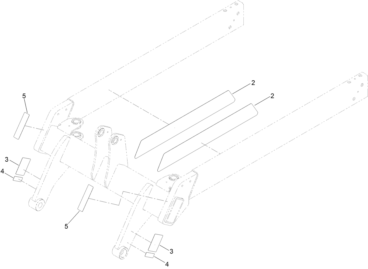 Lower Loader Arm Assembly No. 140-6063