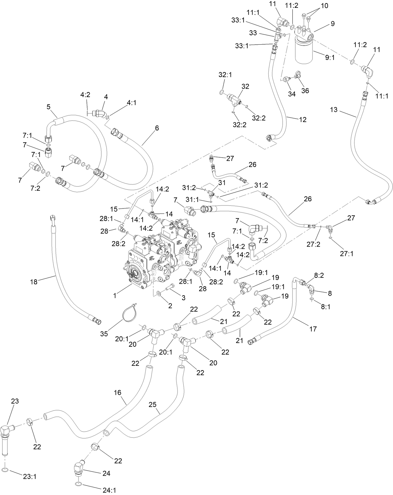Tandem Pump Assembly