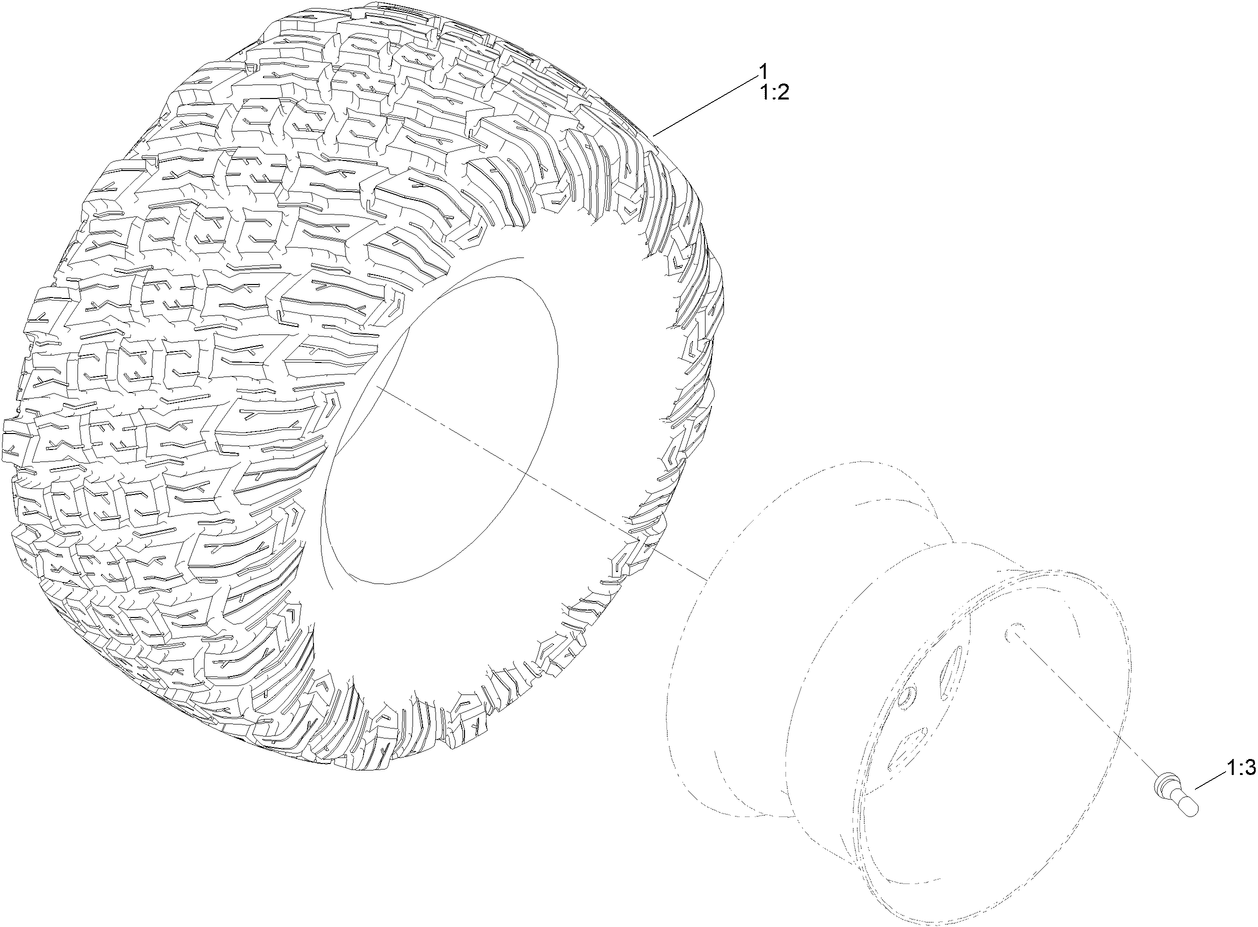 Tire Assembly No. 145-0495