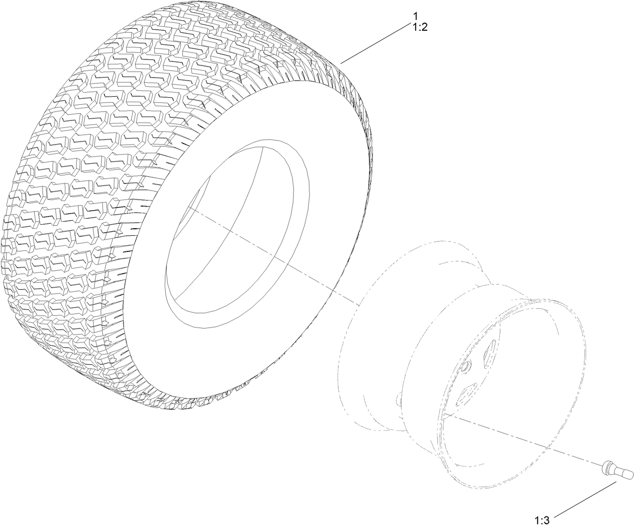 Tire Assembly No. 139-7534