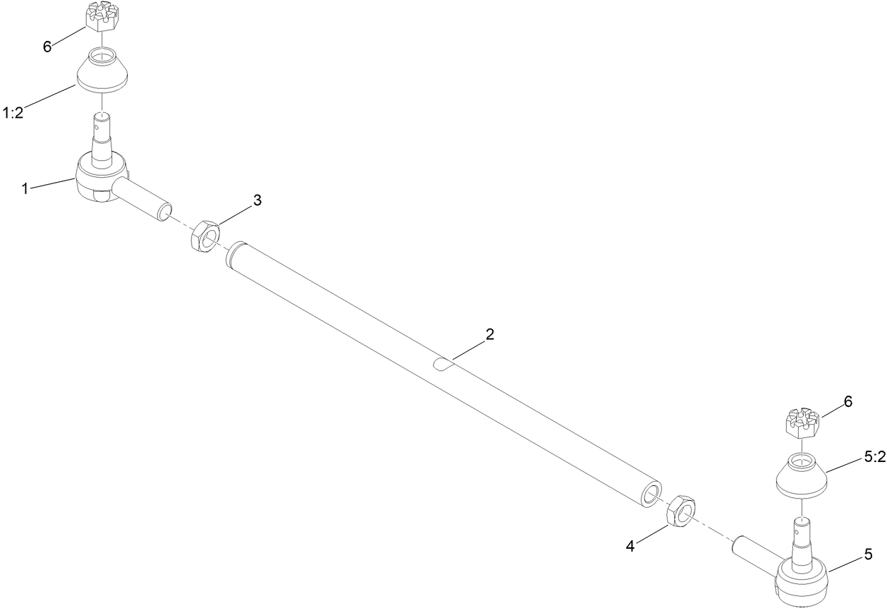 Tie Rod Assembly No. 133-6462