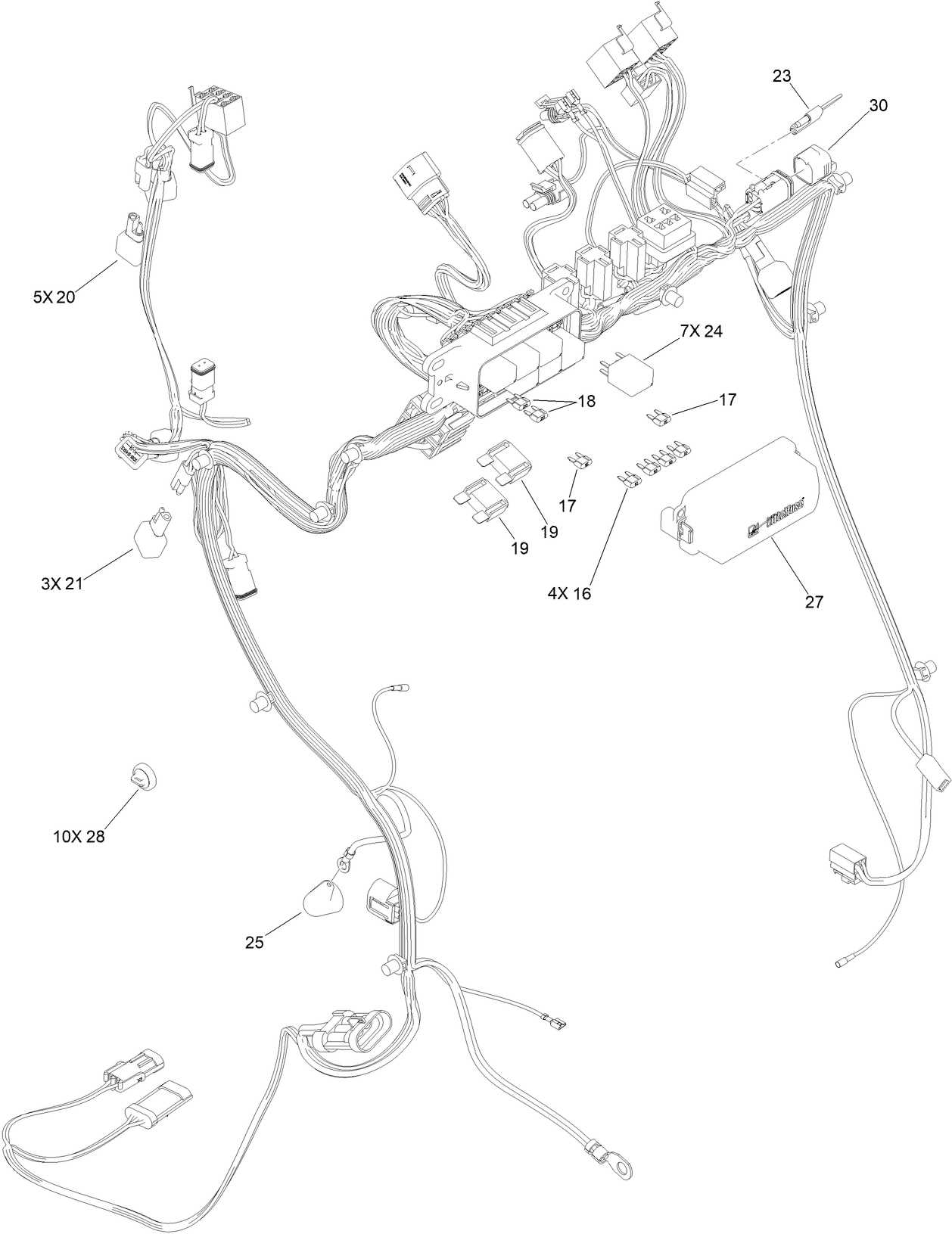 Wiring Harness Assembly No. 122-2177