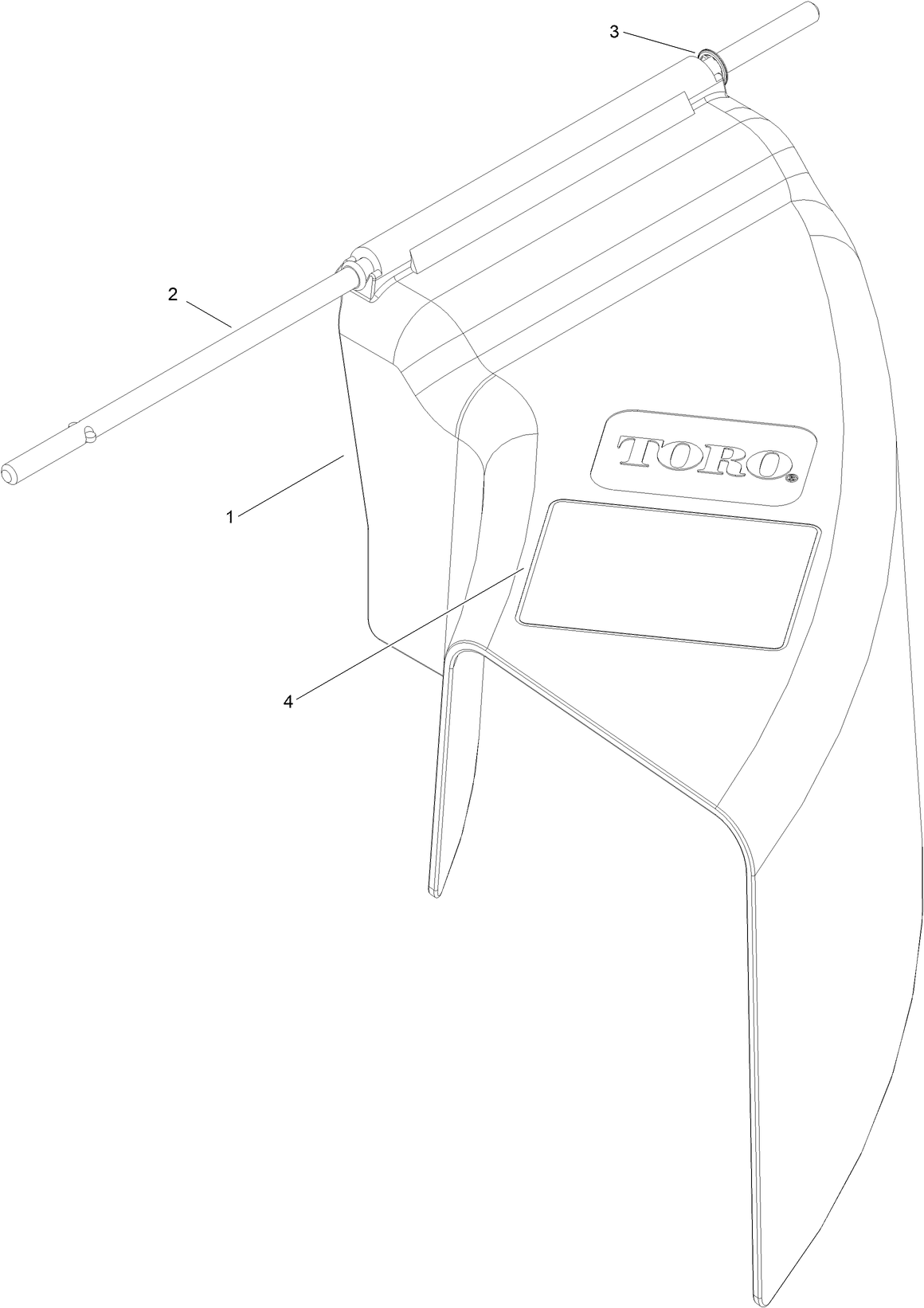 Side-Discharge Deflector Kit No. 144-0242