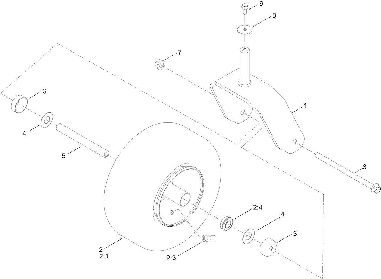 Caster Wheel Assembly