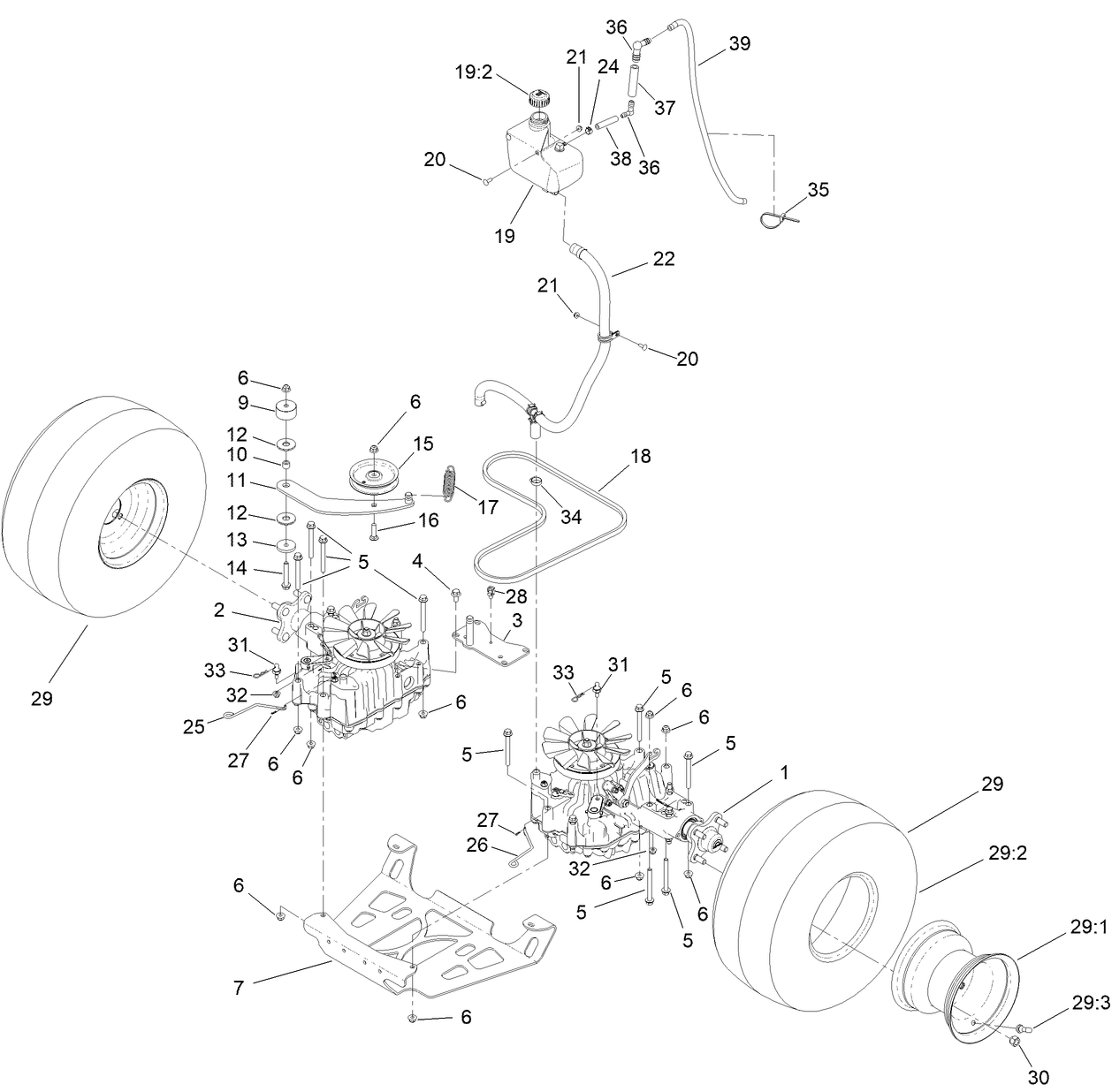 Ground Drive Assembly