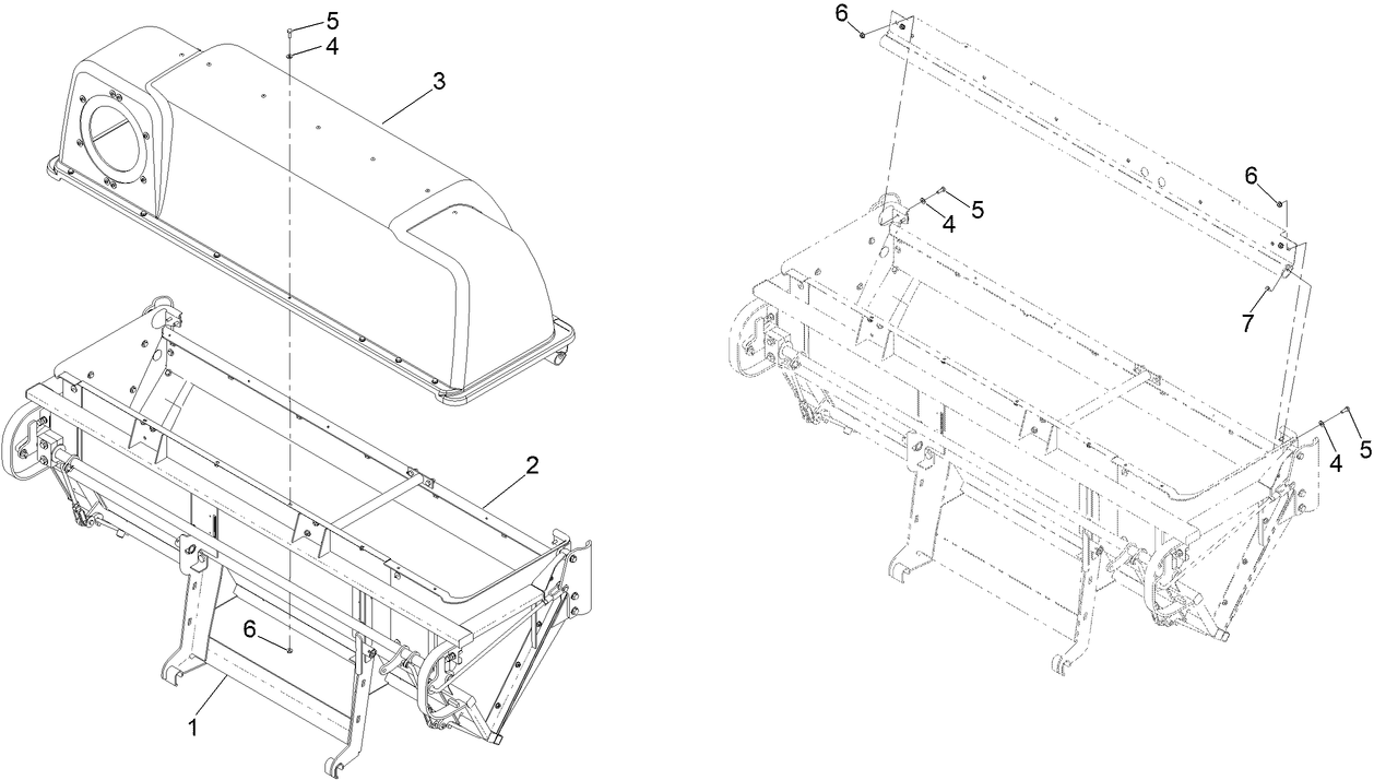Parts – 72in E-Z Vac DFS Collection System, Z Master 4000 Series