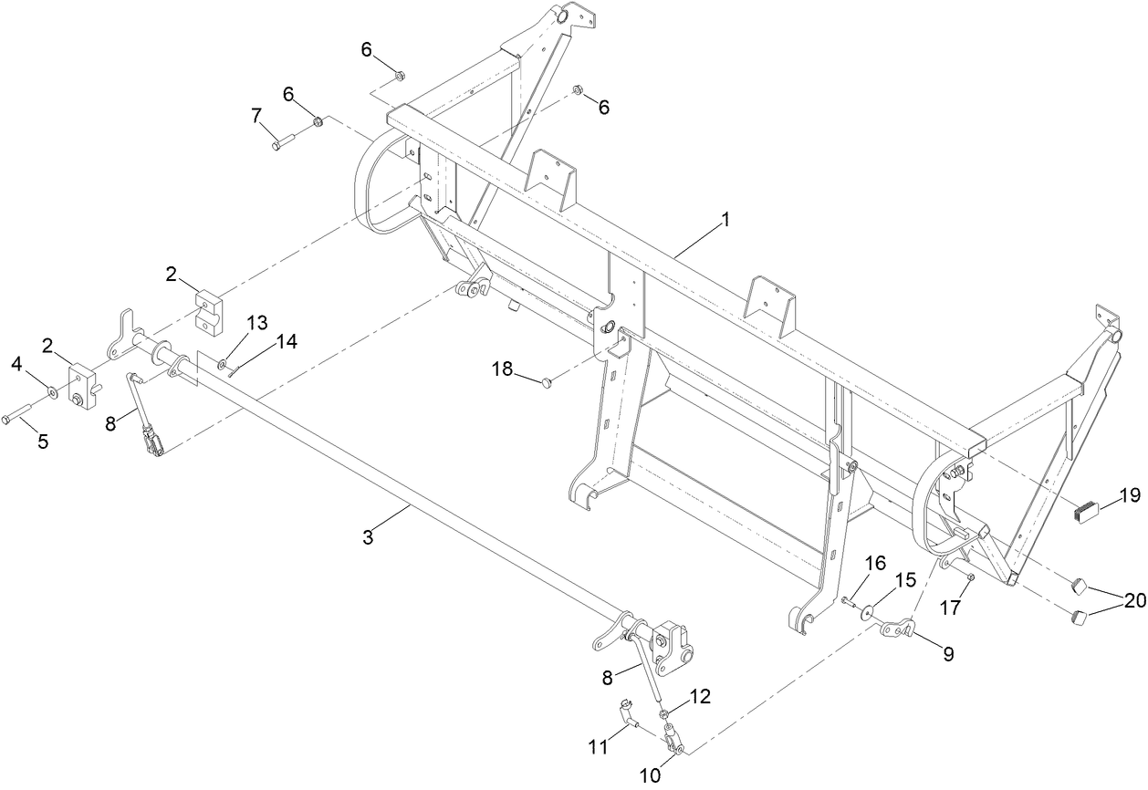 Parts – 72in E-Z Vac DFS Collection System, Z Master 4000 Series