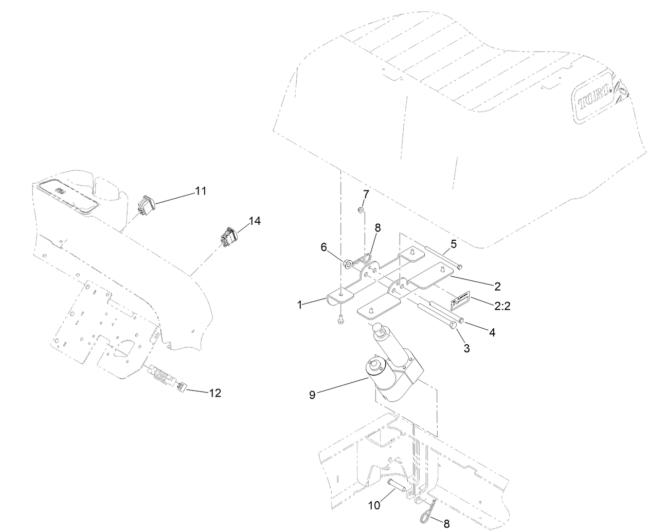 Electric Bed Lift Assembly