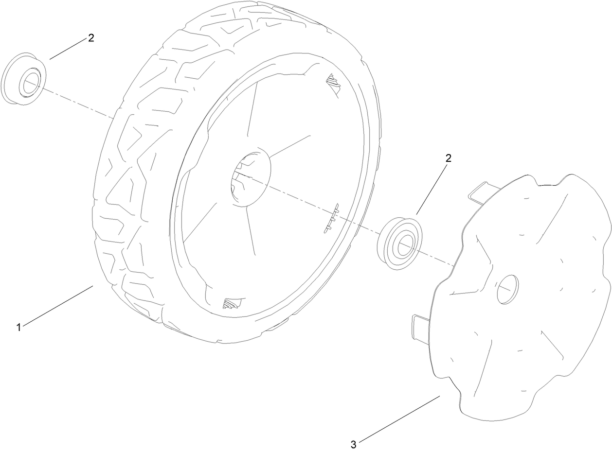 Wheel Assembly No. 134-4363