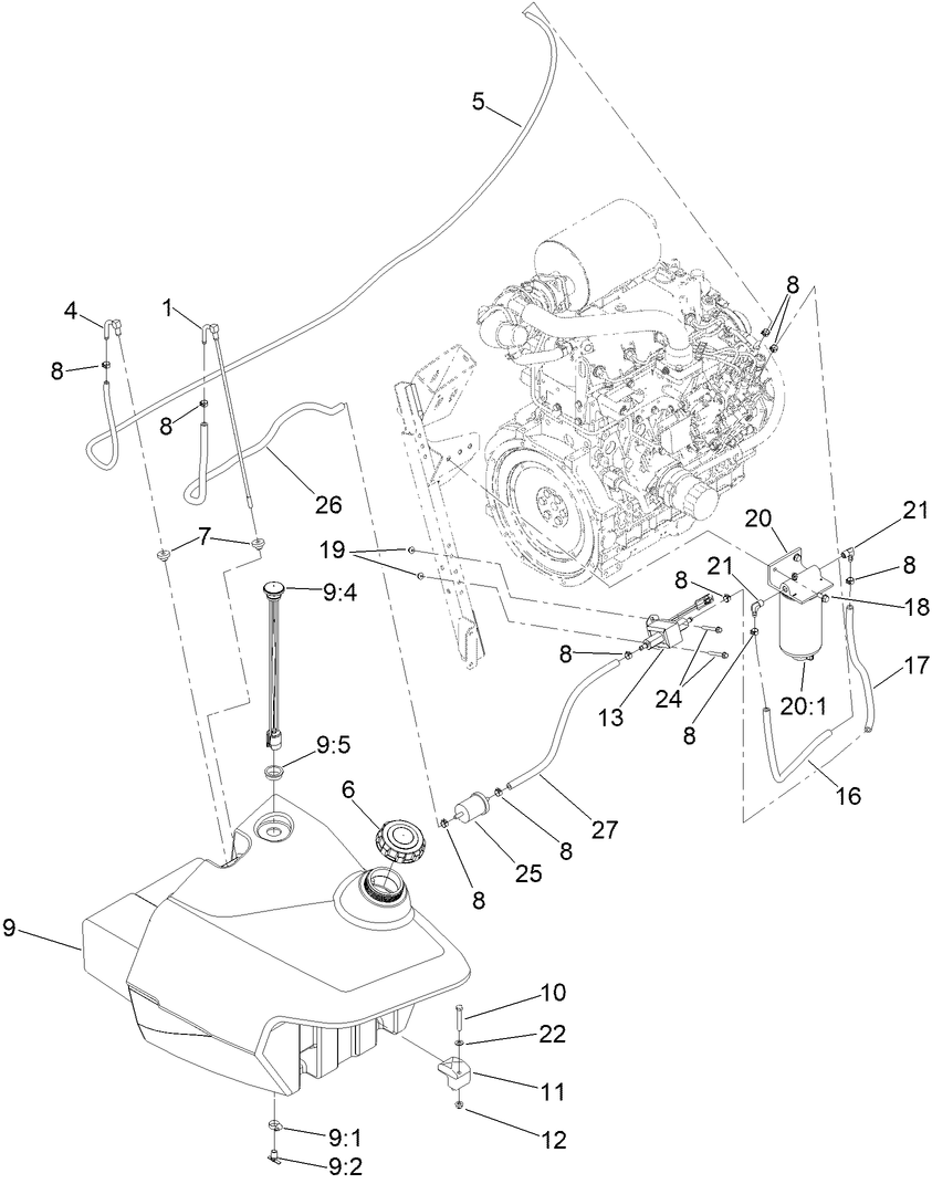 Fuel System Assembly