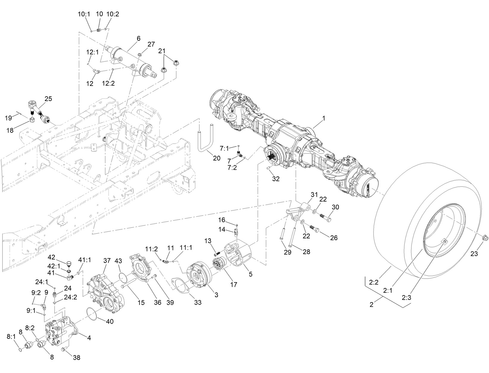 Rear Axle Assembly