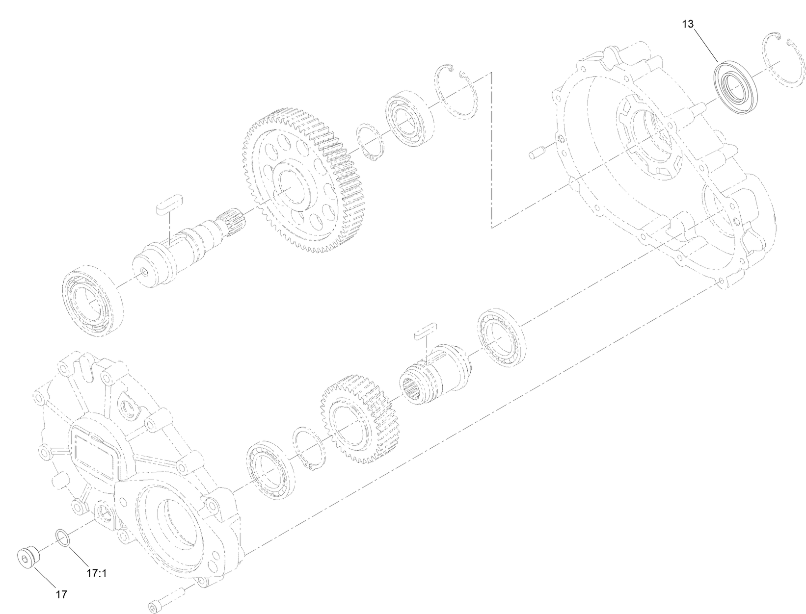 Gearbox Assembly No. 144-9715