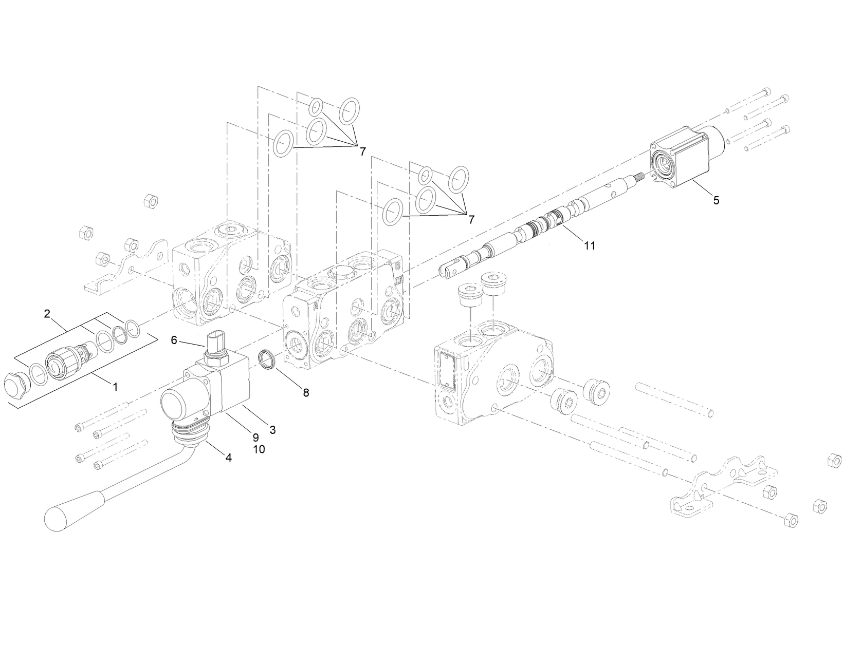 Hydraulic Valve Assembly No. 131-5637