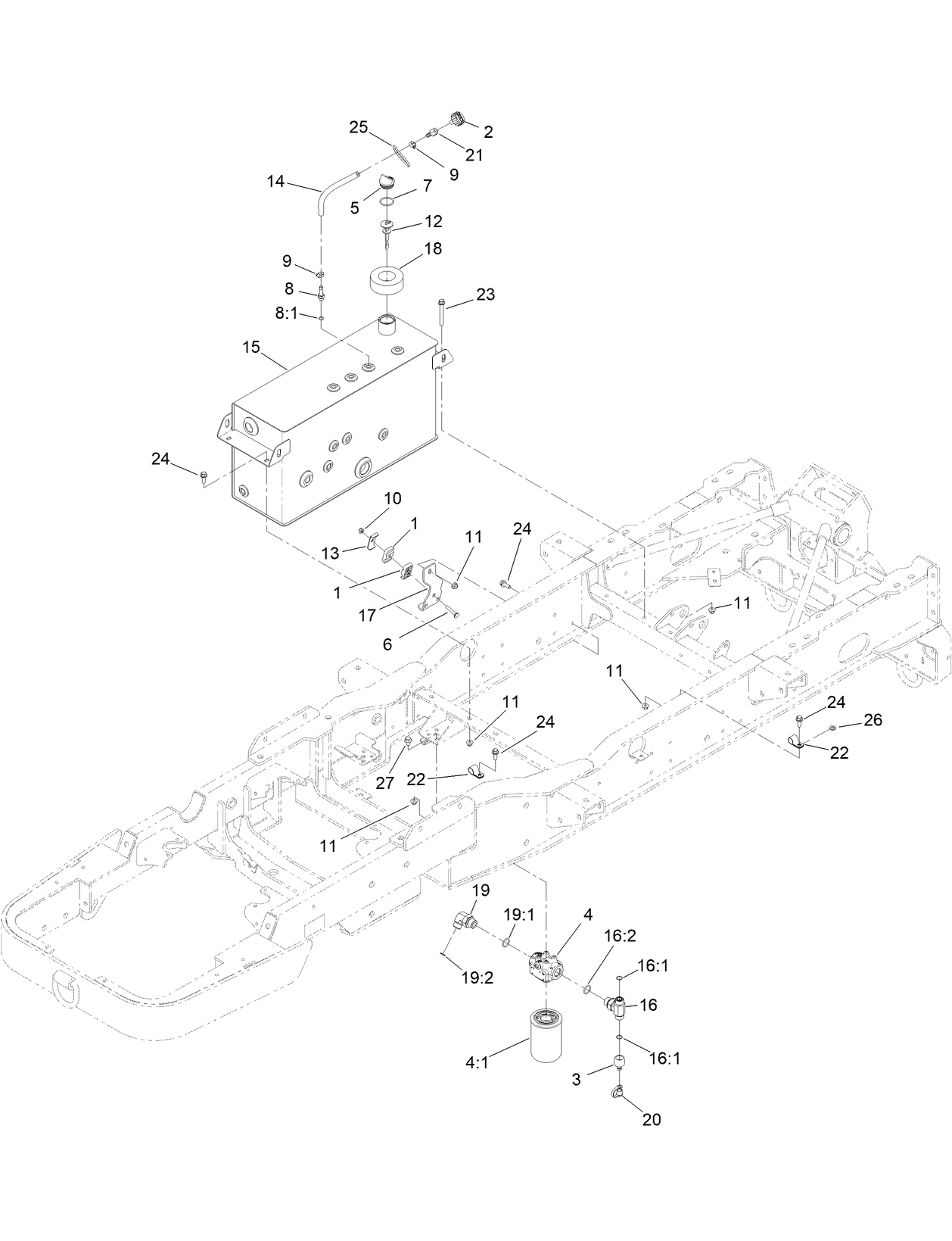 Hydraulic Tank Assembly