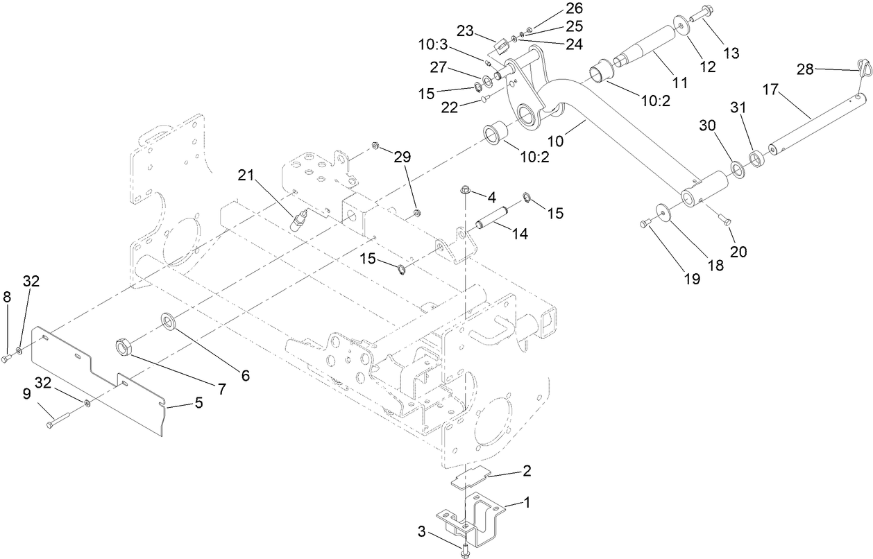 Rear Lift Arm Assembly