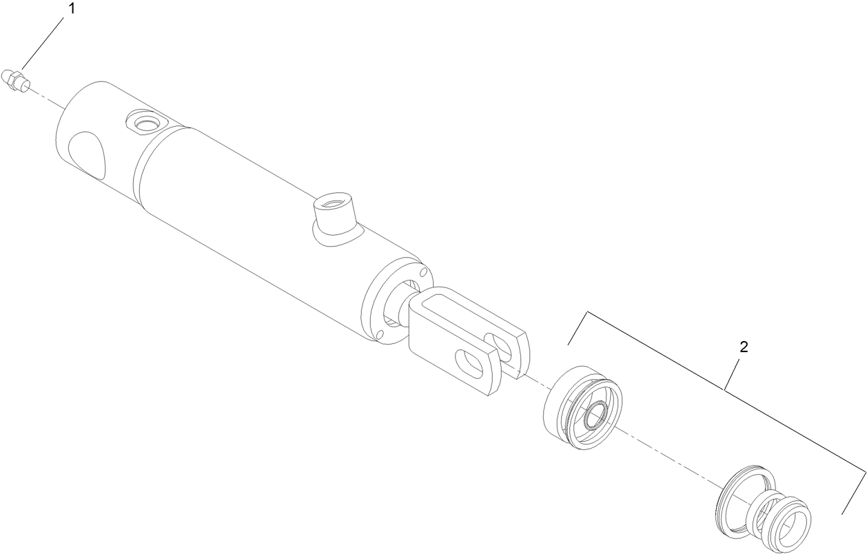 Hydraulic Cylinder Assembly No. 145-4569