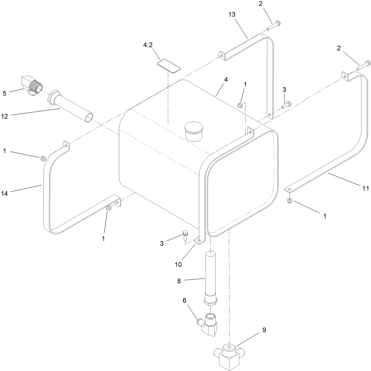 Hydraulic Tank Assembly