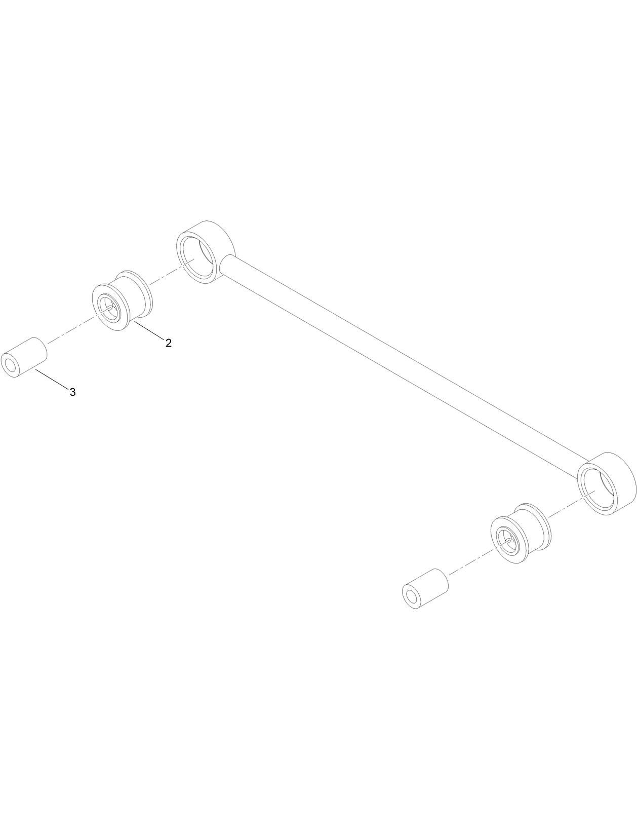 Panhard Rod Assembly No. 109-5013