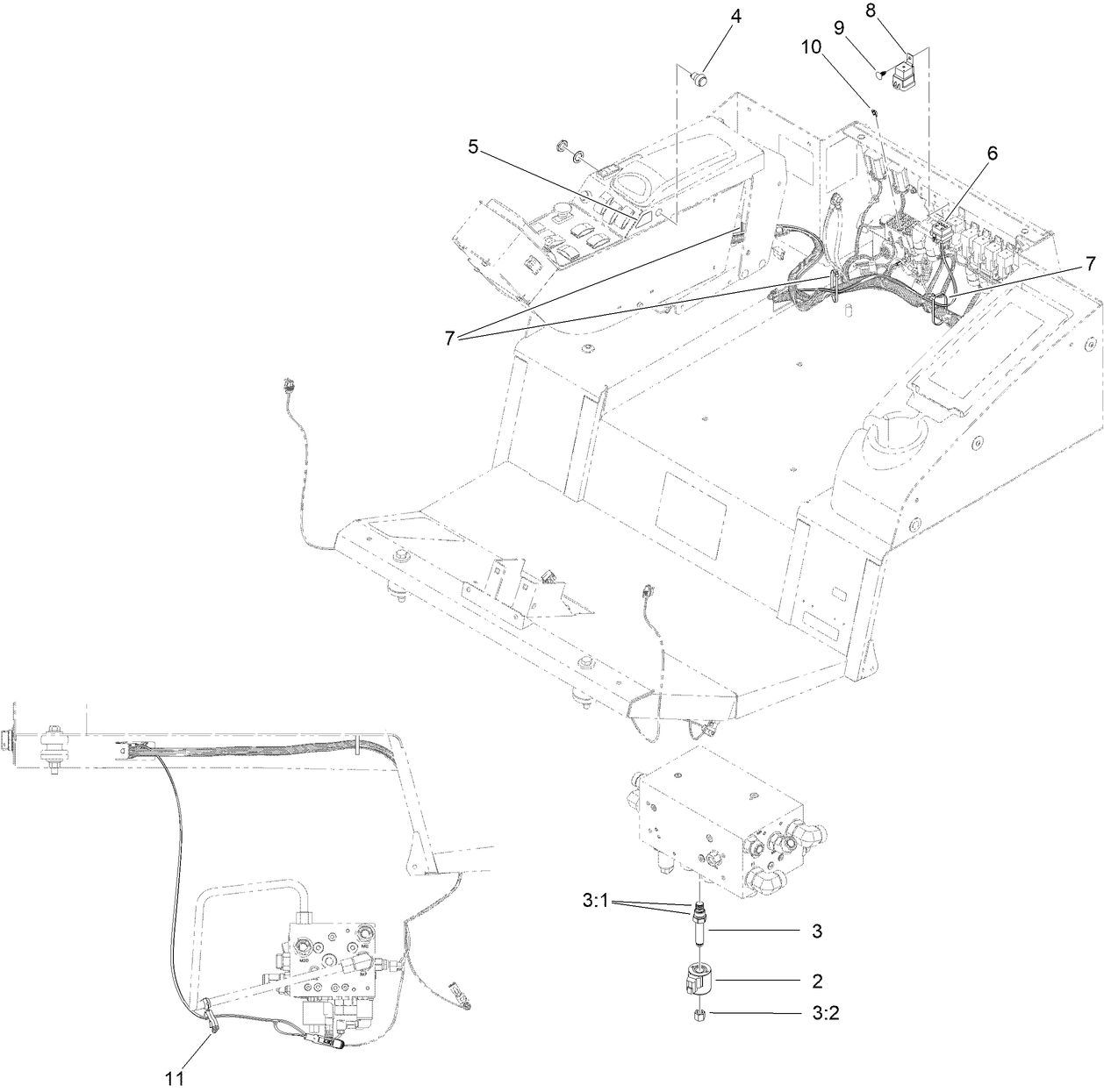 Manual Flow Divider Kit Assembly No. 140-5800