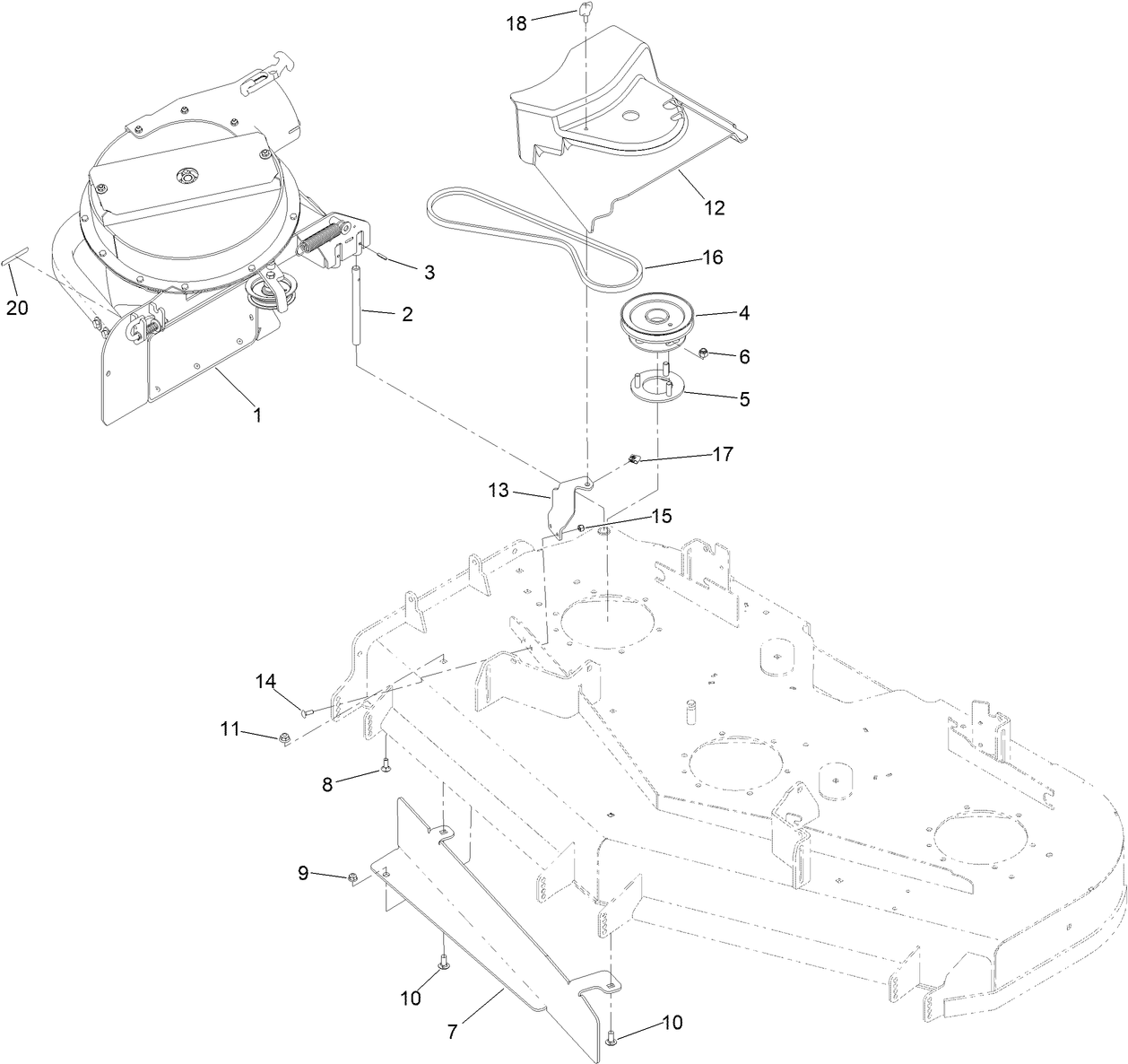 Blower and Drive Assembly