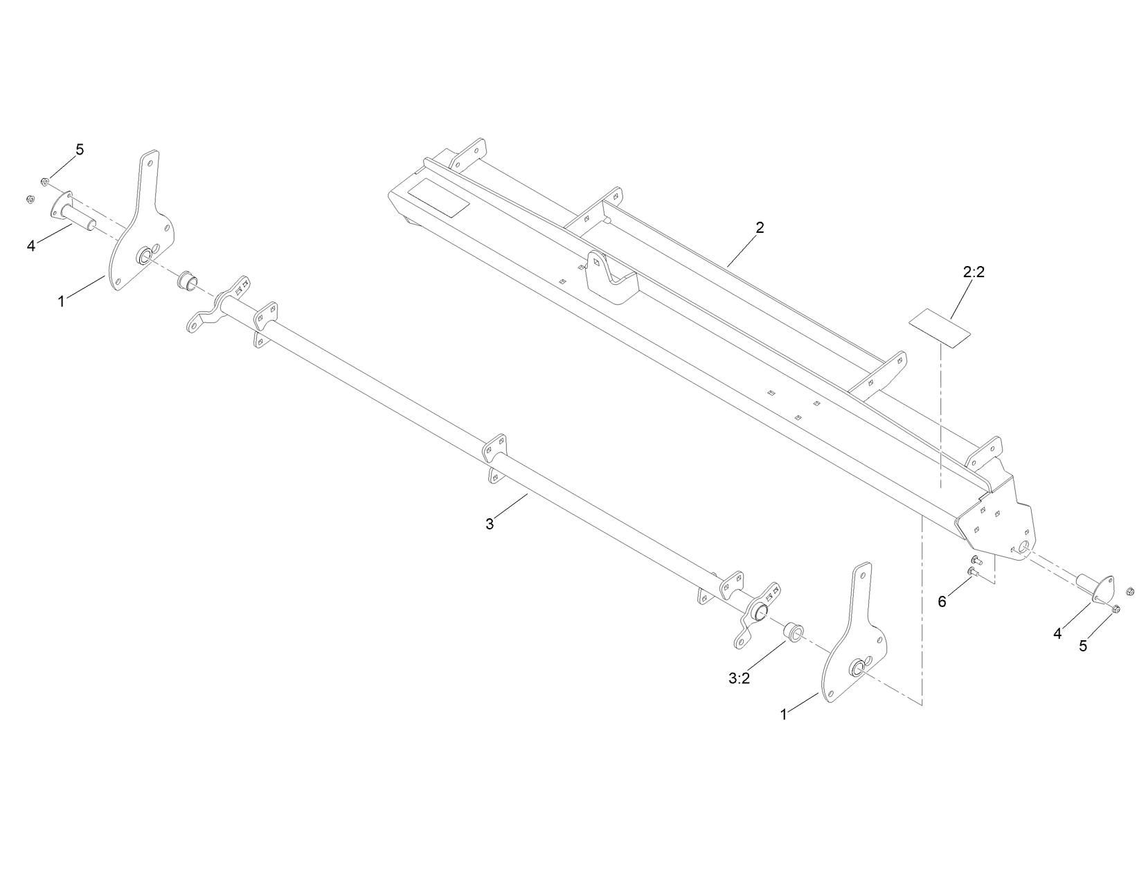 Rake Tools Assembly No. 144-7590