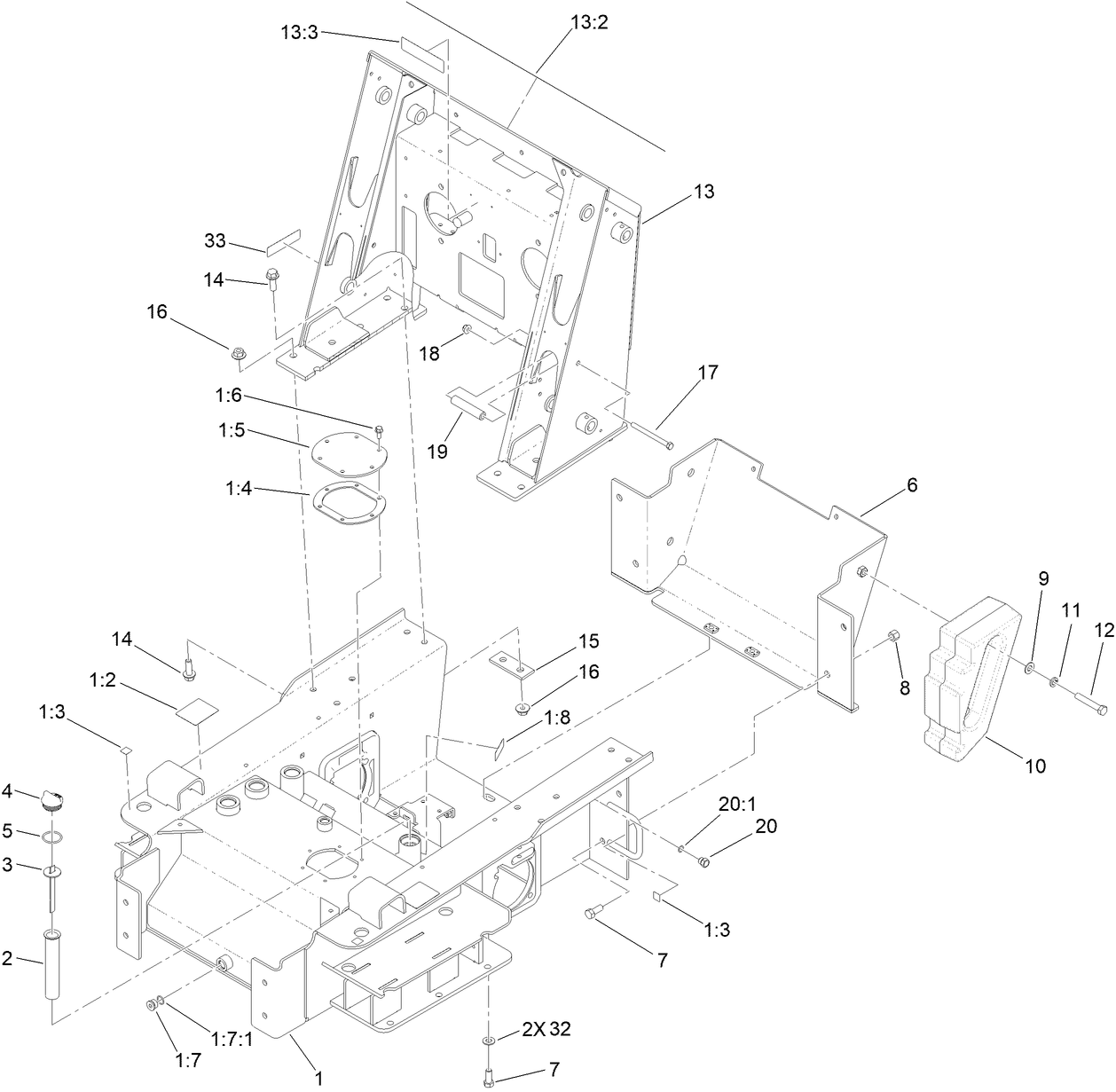 Main Frame Assembly