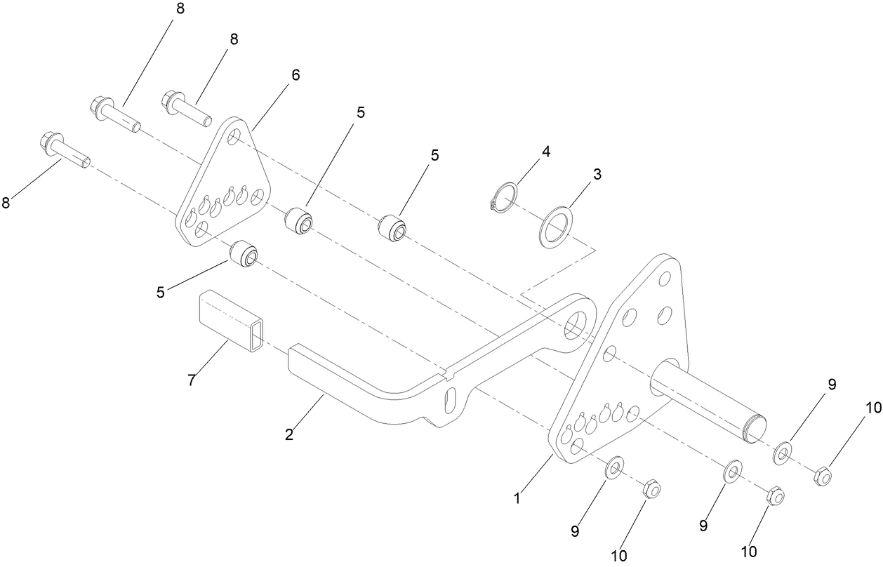 LH HOC Pivot Assembly