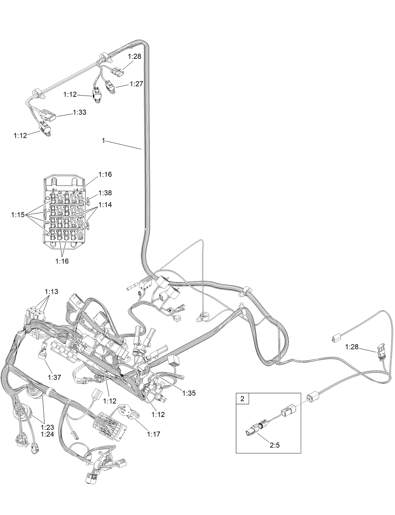 Platform Wire Harness Assembly