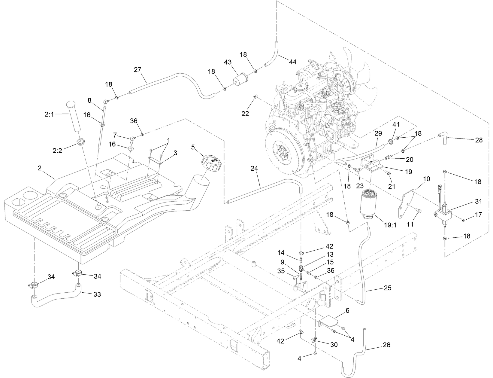 Fuel System Assembly