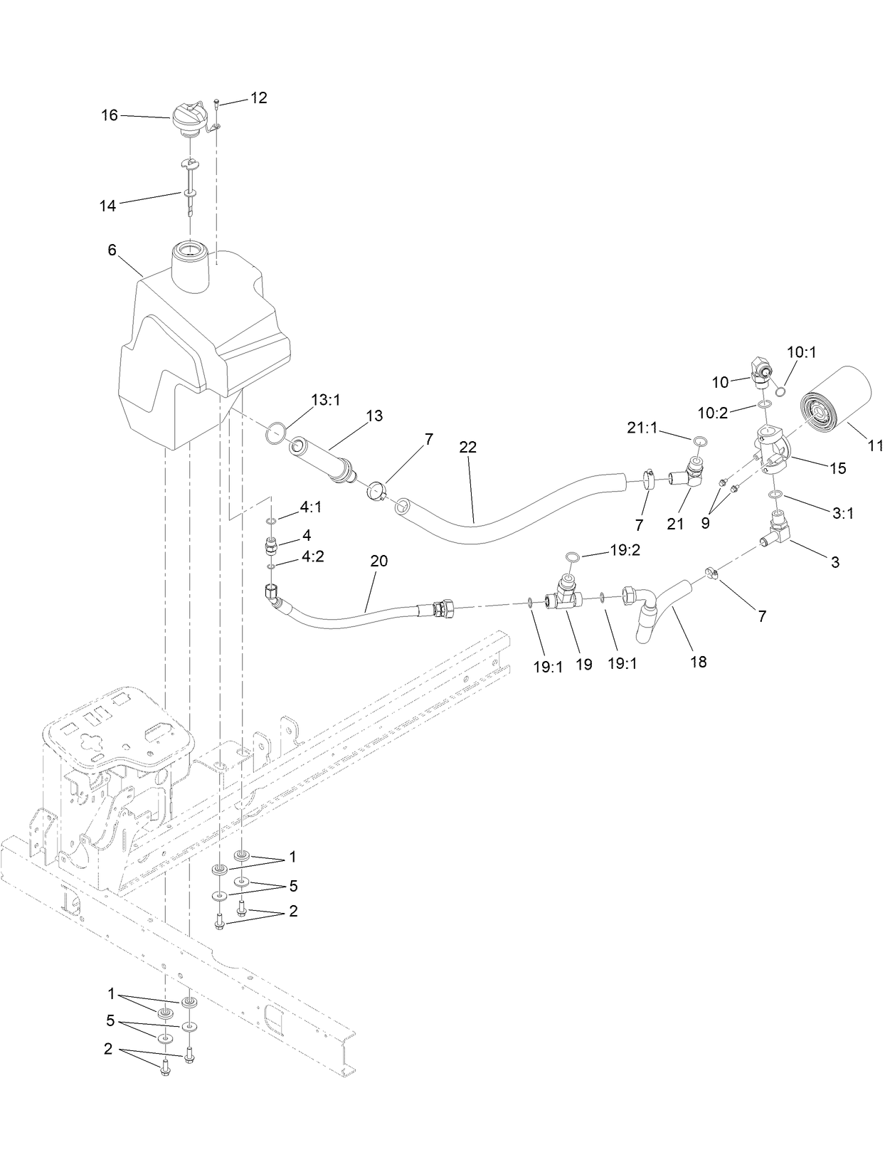 Hydraulic Tank Assembly