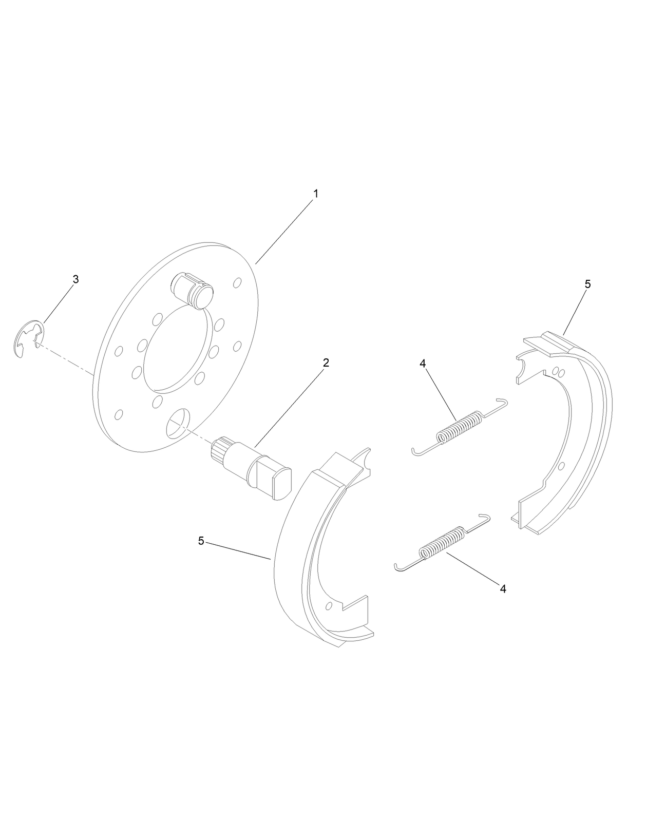 Brake Assembly No. 104-7705