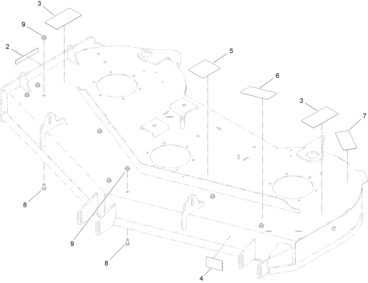 Deck Decal Assembly No. 138-6880