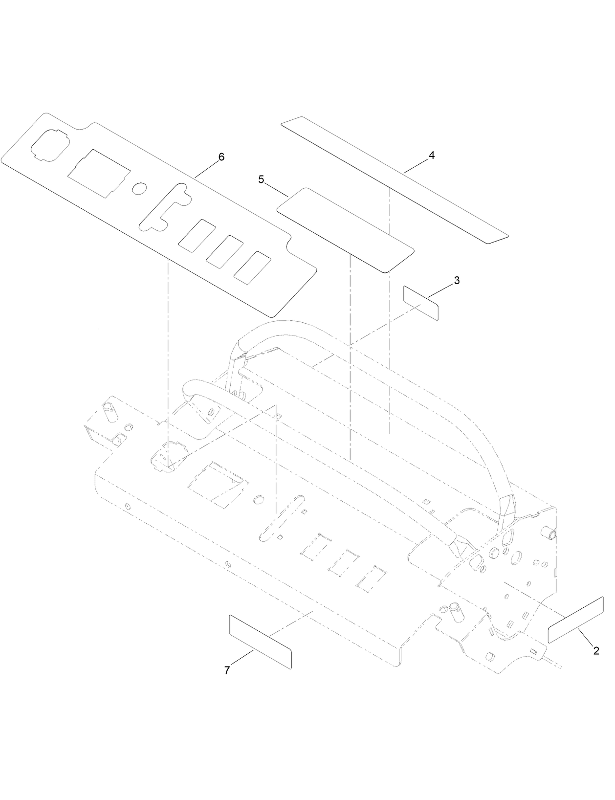 Control Panel Assembly No. 147-3703SP