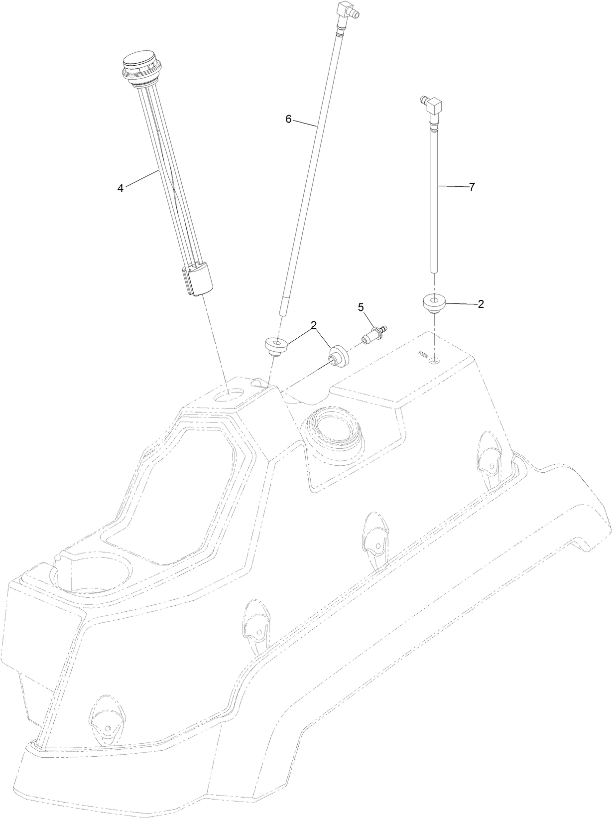 LH Fuel Tank Assembly 142-8637