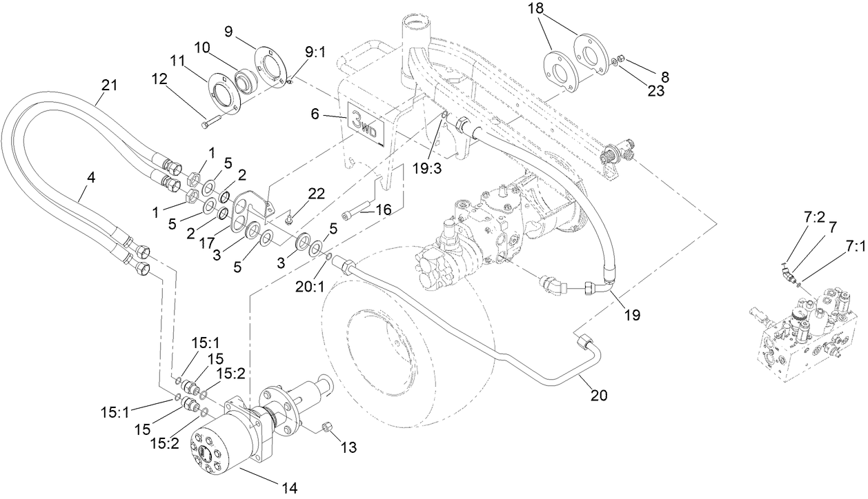 Wheel Motor Assembly