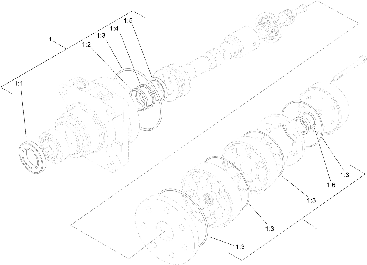 Hydraulic Motor Assembly No. 112-0226