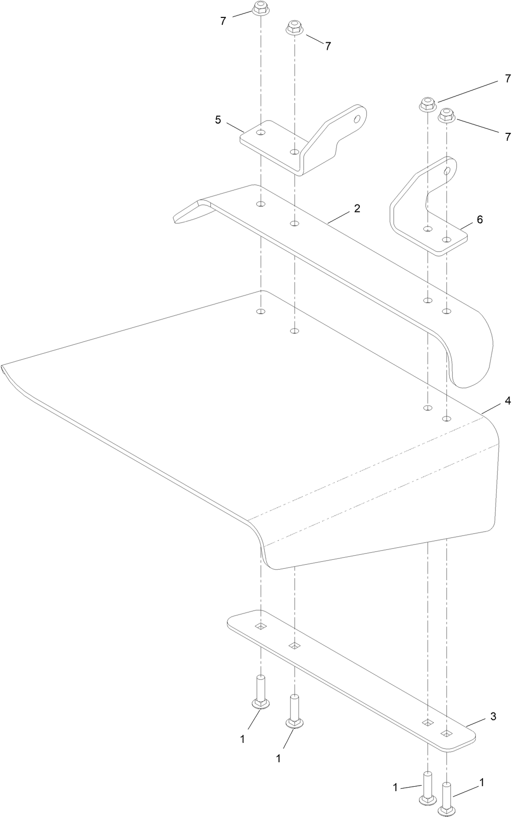 Deflector Assembly No. 147-1642