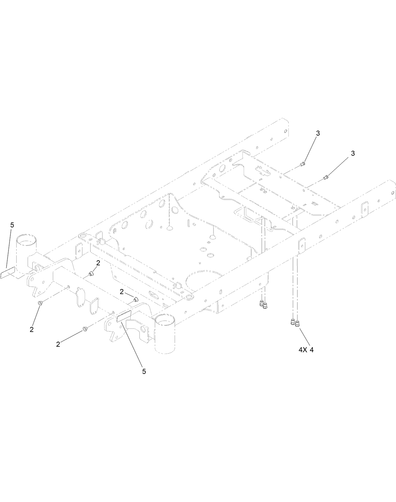 Main Frame Assembly No. 142-7523