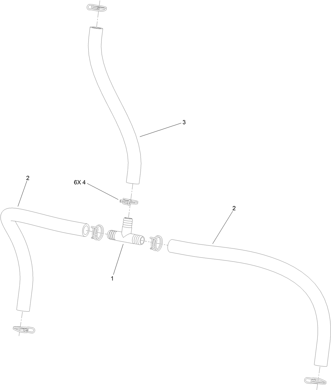 Expansion Hose Assembly No. 142-7303