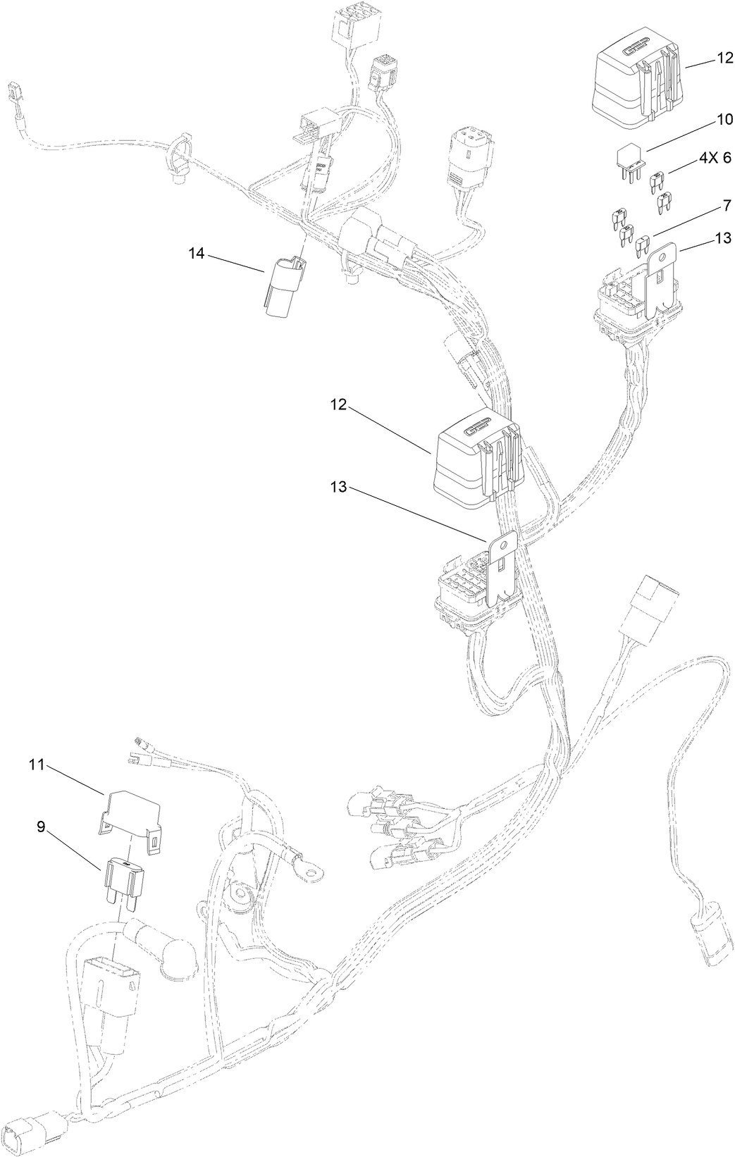 Wire Harness Assembly No. 142-5493