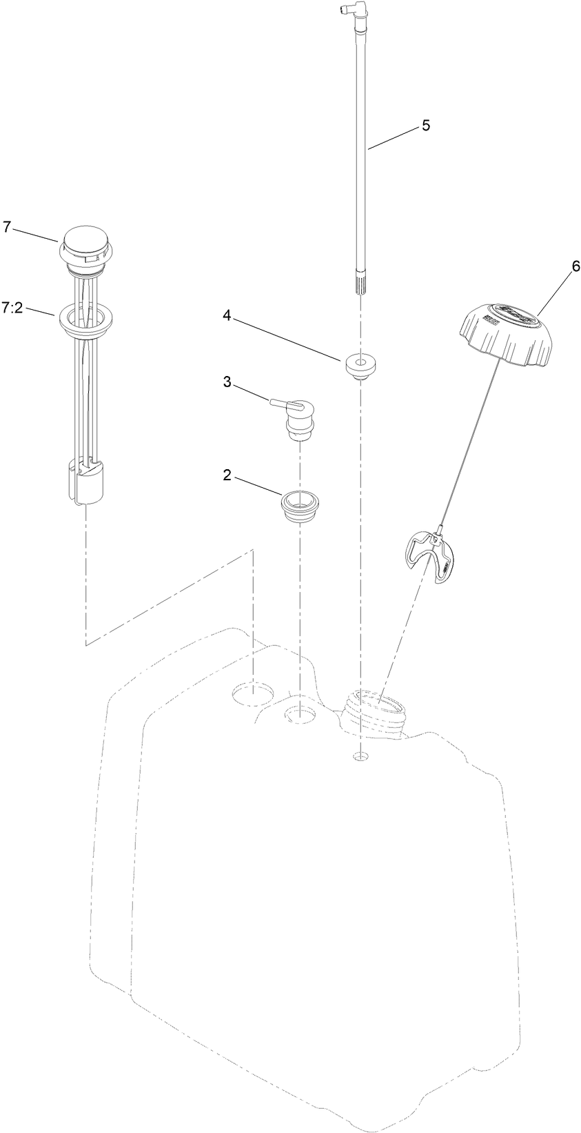 Fuel Tank Assembly No. 142-7602