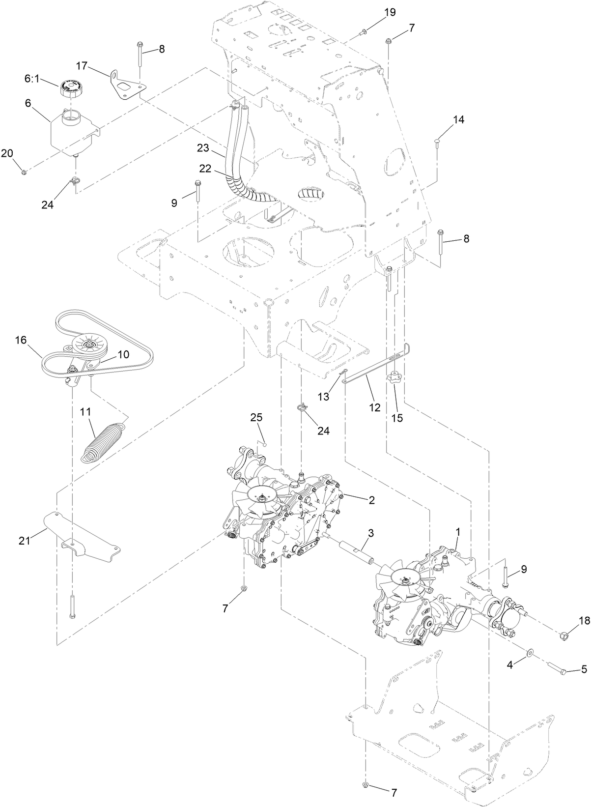 Hydraulic Transmission Assembly