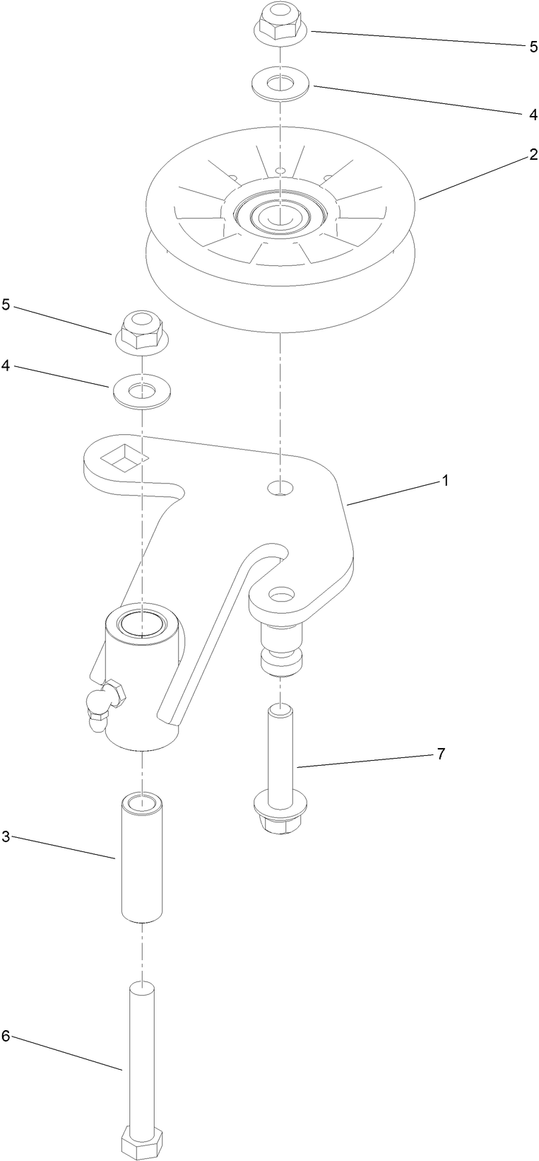 Idler Arm Assembly No. 142-9334