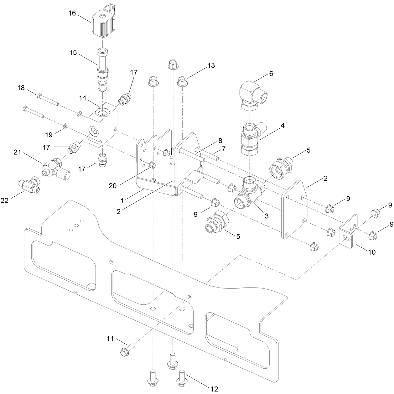 Transmission Manifold Assembly