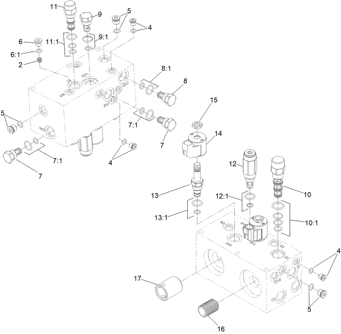 Manifold Assembly No. 140-8614